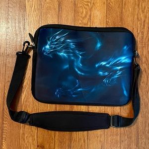 Meffort 12.5 x 10 Laptop/Tablet Padded Carrying Case - Removable Strap & Handles